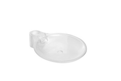 Bristan Cas Soap01 C Casino Clear Soap Dish from B&Q