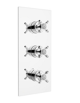 Bristan 1901 Thermostatic Recessed Dual Control Mixer Shower ValveChrome from B&Q