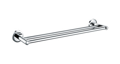 Bristan So Drail C Solo Double Towel Rail Brass Chrome Plated from B&Q