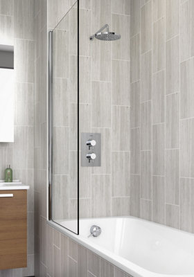 Bristan Prism Shwr Pk Complete Prism Recessed Dual Control Shower Pack from B&Q