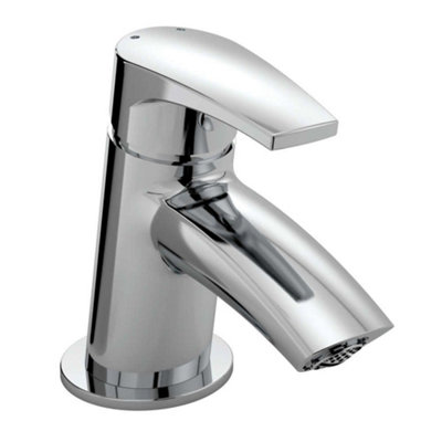 Bristan Orta Basin Mixer Chrome Tap Bathroom Taps Deck Mount Small