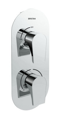 Bristan Hou Shcvo C Hourglass Recessed Dual Control Shower Valve from B&Q