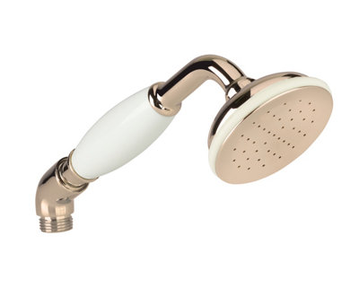 Bristan Trd Hand01 G Traditional Deluxe Handset Gold from B&Q