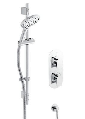 Bristan Hourglass Shwr Pk Complete Hourglass Shower Pack from B&Q