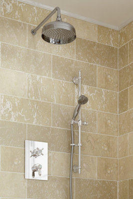 Bristan Renaissance 2 Shwr Pk Complete Renaissance 2 Recessed Dual Control Shower Pack from B&Q