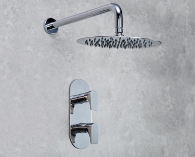 Bristan Hourglass Shwr Pk2 Hourglass Shower Pack 2 Complete from B&Q
