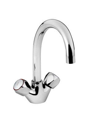 Bristan Vac2 Snk C Mt Club Monobloc Sink Mixer Chrome Kitchen Tap from B&Q