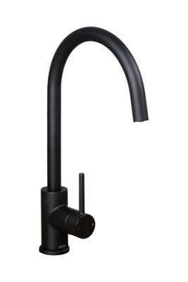 Bristan Pistachio Efsnk Black Easyfit Kitchen Sink Mixer Tap + Easy Fit Base from B&Q