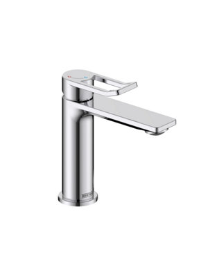Bristan Saffron Eco Start Basin Mixer With Clicker Waste from B&Q
