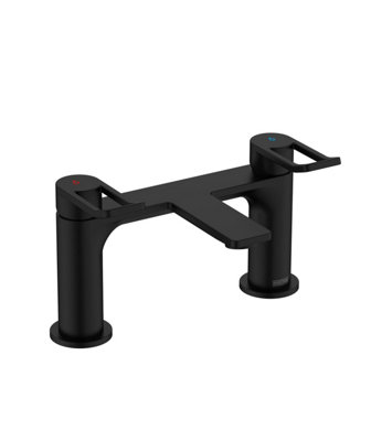 B&Q -  Saffron Bath Filler Black