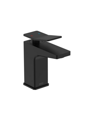 Bristan Tangram 1 Hole Bath Filler Black from B&Q