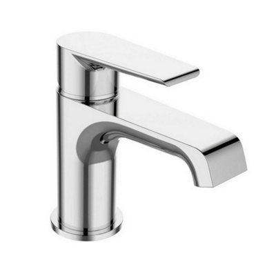 Bristan Polo Basin Mixer Clicker Waste Chrome Tap Bathroom Taps Deck Mount Brass from B&Q