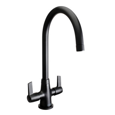 Bristan Ec Snk Ef Blk Echo Easyfit Mono Kitchen Sink Mixer Tap Black from B&Q