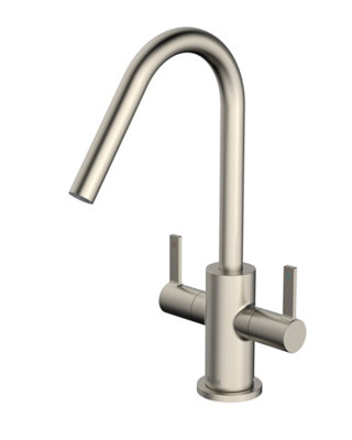 Bristan Csh Efsnk Cashew Easyfit Monobloc Kitchen Sink Mixer Tap Stainless Steel from B&Q