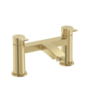 B&Q -  Appeal Bath Filler Brushed Brass