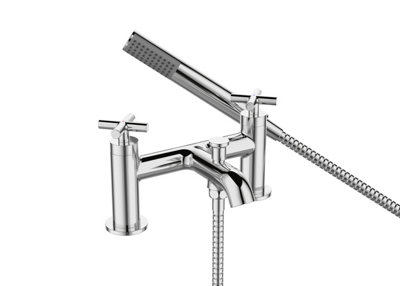 B&Q -  Naxos Bath Shower Mixer Chrome