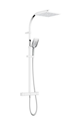 Bristan Quadrato Safe Touch Bar Shower Mixer Chrome Qd Shxdivctff C from B&Q