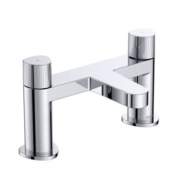 Bristan Liso Polished Chrome Effect Deck-Mounted (2Th) Filler Tap from B&Q