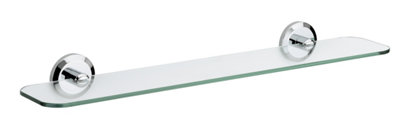 Bristan So Shelf C Solo Glass Shelf Chrome Plated from B&Q