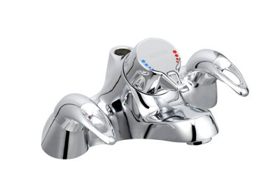 Bristan Java Thbsmvo Chrome Thermostatic Bath Shower Mixer from B&Q