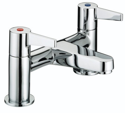 Bristan Dul Bf C Design Utility Lever Bath Filler Mixer Tap Chrome from B&Q