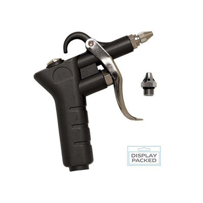 Alloy Blowgun With Conical Pcl Pistol Grip With Safety Nozzle Air Tool Bg405 from B&Q