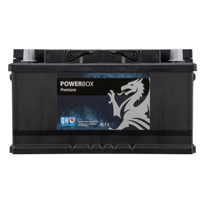 B&Q - Car Starter Battery 110 80Ah 760A Cca 12V T1 Terminal Lb4  Qbt1103