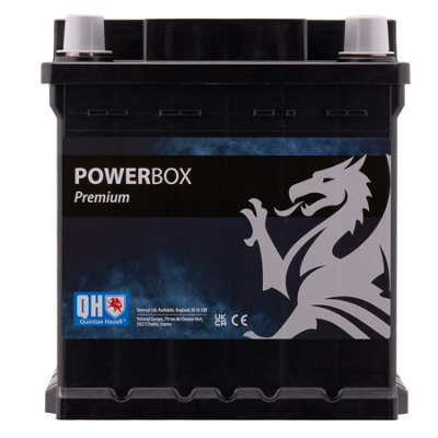 B&Q - Car Starter Battery 202 40Ah 340A Cca 12V T1 Terminal L0  Qbt2023