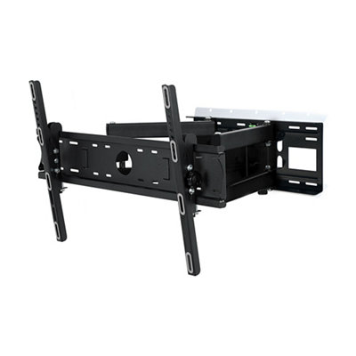 Ross Full Motion Black Tv Bracket50-85" from B&Q