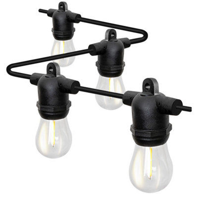 Luceco 12V Festoon 5M Extension Pack 2700K10 Bulbs from B&Q