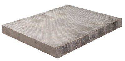 Bradstone Grey Cement Paving Slab0.54M² (L)900mm (W)600mm from B&Q