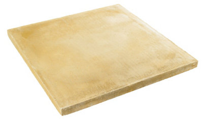 Bradstone Peak Buff Reconstituted Stone Paving Slab0.36M² (L)600mm (W)600mm from B&Q