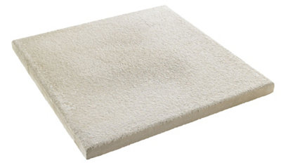 Bradstone Textured Grey Reconstituted Stone Paving Slab0.36M² (L)600mm (W)600mm from B&Q