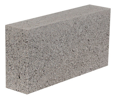 Aggregate Industries Dense Concrete Block (L)440mm (W)100mm (H)215mm from B&Q