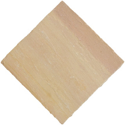Bradstone Natural Sandstone Sunset Buff Sandstone Paving Set15.3M² Pack Of 48 from B&Q