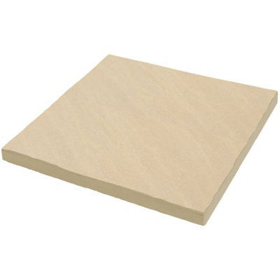 Bradstone Fossil Buff Sandstone Paving Slab8.15M² (L)300mm (W)300mm Pack Of 85 from B&Q