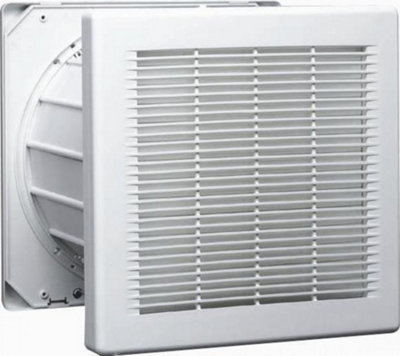Airvent 401893 Commercial Axial Extractor Fan With Auto Backdraught Shutters 230mm / 9 Inch from B&Q