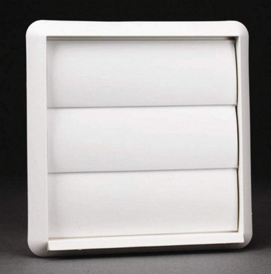 Premium 100mm White Airvent Gravity Grille For Optimal Airflow from B&Q