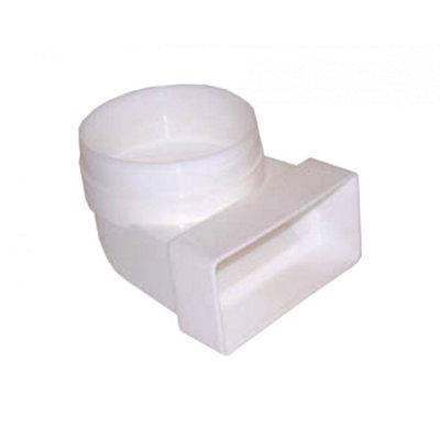B&Q -  100 X 54mm Elbow Bend 90 Degrees Male