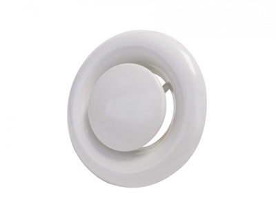 Airvent High-Performance 125Mm Extract Diffuser For Efficient Ventilation