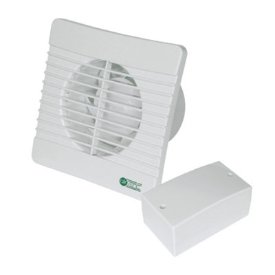 Air Vent Airvent 434399 Low Voltage Axial Extractor Fan & Transformer Kit (Timer Model) 100Mm 4 Inch Selv 12V. Suitable For Use Within Zone 1 - Image 4