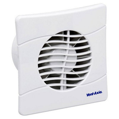 B&Q -  Vent Axia 436530 Slimline Extractor Fan 100 mm / 4 Inch (Standard Model)