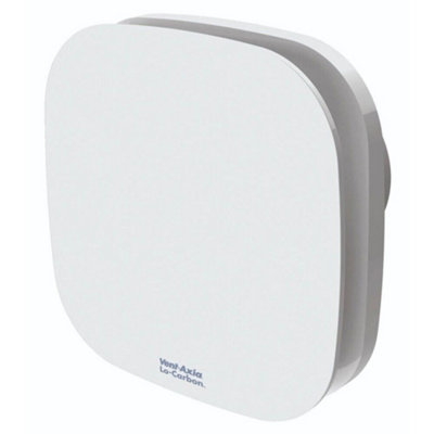 Vent-Axia Vent Axia 473809 Lo-Carbon Dmev 100mm Extract Fan C/w Humidity Control (White) from B&Q