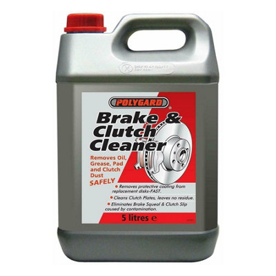 Brake & Clutch Cleaner Removes Oil Grease Dust Pats Degreaser Polygard 5L 5015163003596 - Image 14