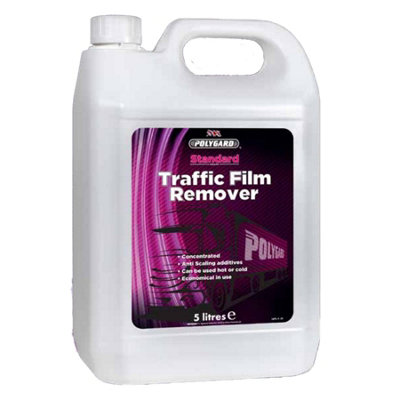 Polygard Traffic Film Remover Tfr Heavy Duty Concentrated Caustic Tfr Detergent 5L from B&Q