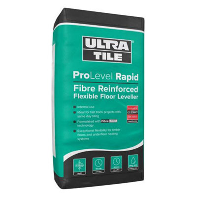 Ultratile Prolevel Rapid Setting Flexible Floor Levelling Compound 20Kg from B&Q