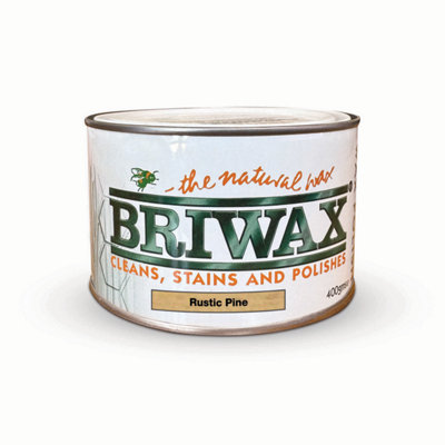 Briwax Wax Polish Rustic Pine 400G from B&Q