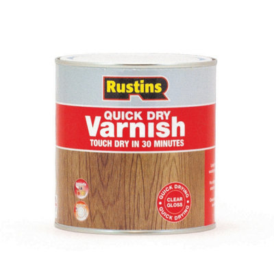 Rustins Quick Dry Varnish Clear Gloss 1L