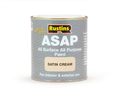 Rustins All Surface All Purpose PaintCream 500Ml from B&Q