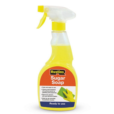 Rustins Sugar Soap Trigger Spray 500Ml from B&Q